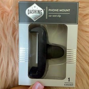 Phone mount car vent clip